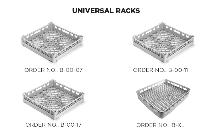 500x500 tray rack, Commercial dishwasher rack